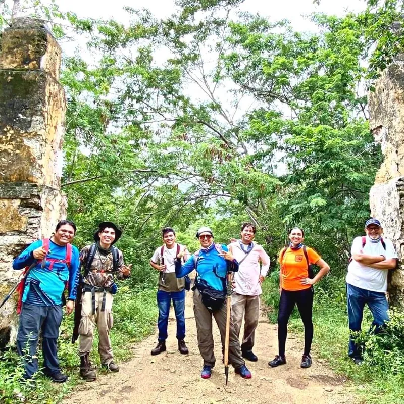senderismo en yucatan en el camino del mayab