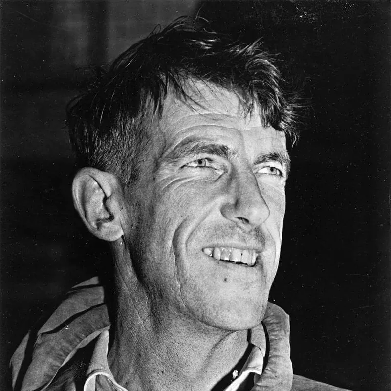 Imagen del montañista Edmund Hillary