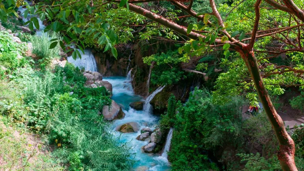 parques ecoturisticos en hidalgo: tolantongo