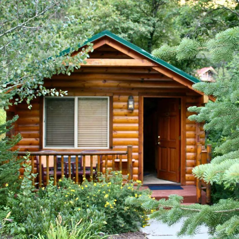 tipo de camping en cabaña