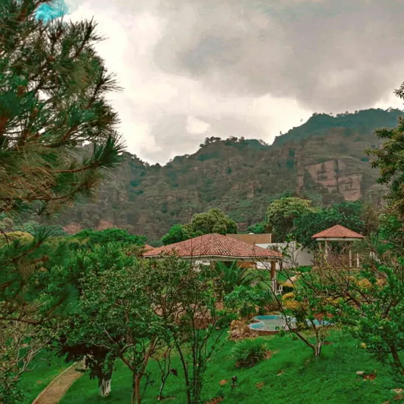 campamento de turismo rural social