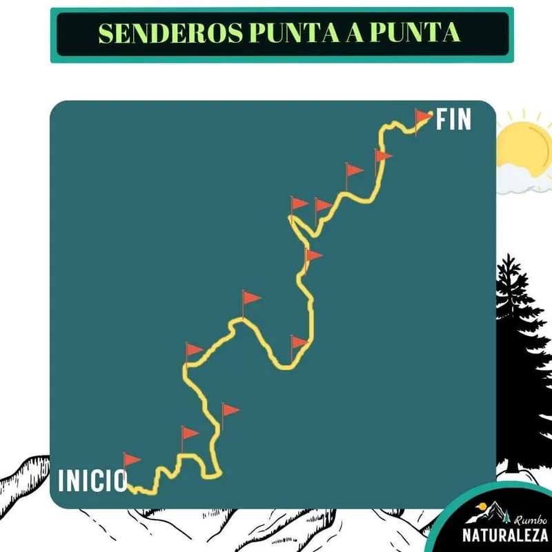 diagrama de sendero punta a punta