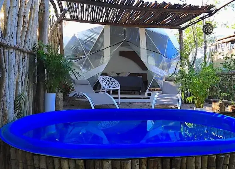 Foto 1 de Glamping Tulum with private mini pool