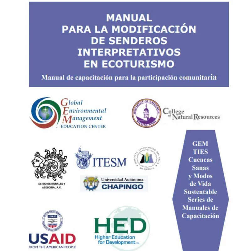 manual de senderismo interpretativo mexico