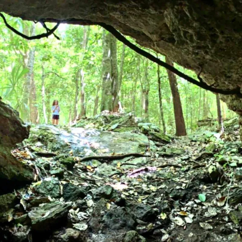 trail de senderismo en muyil quintana roo