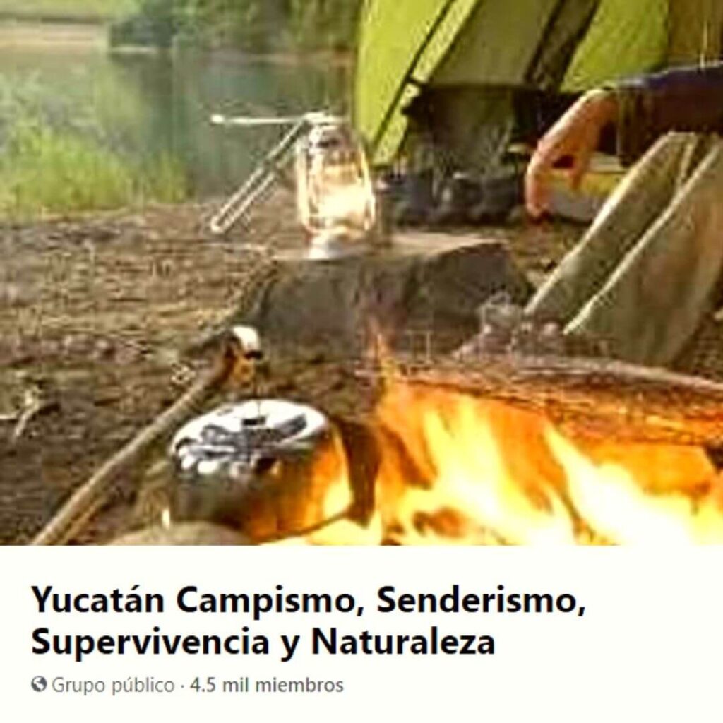 imagen del club de senderismo yucatan campismo, senderismo, supervivencia y naturaleza