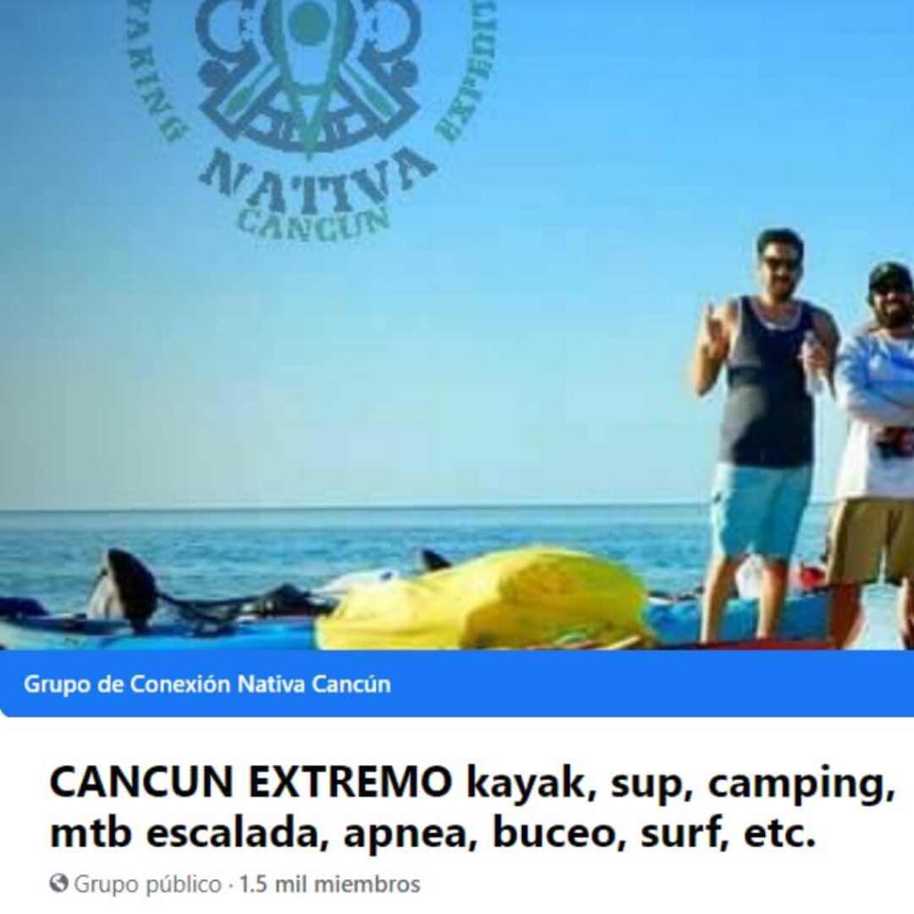 club de senderismo y aventura cancun extremo