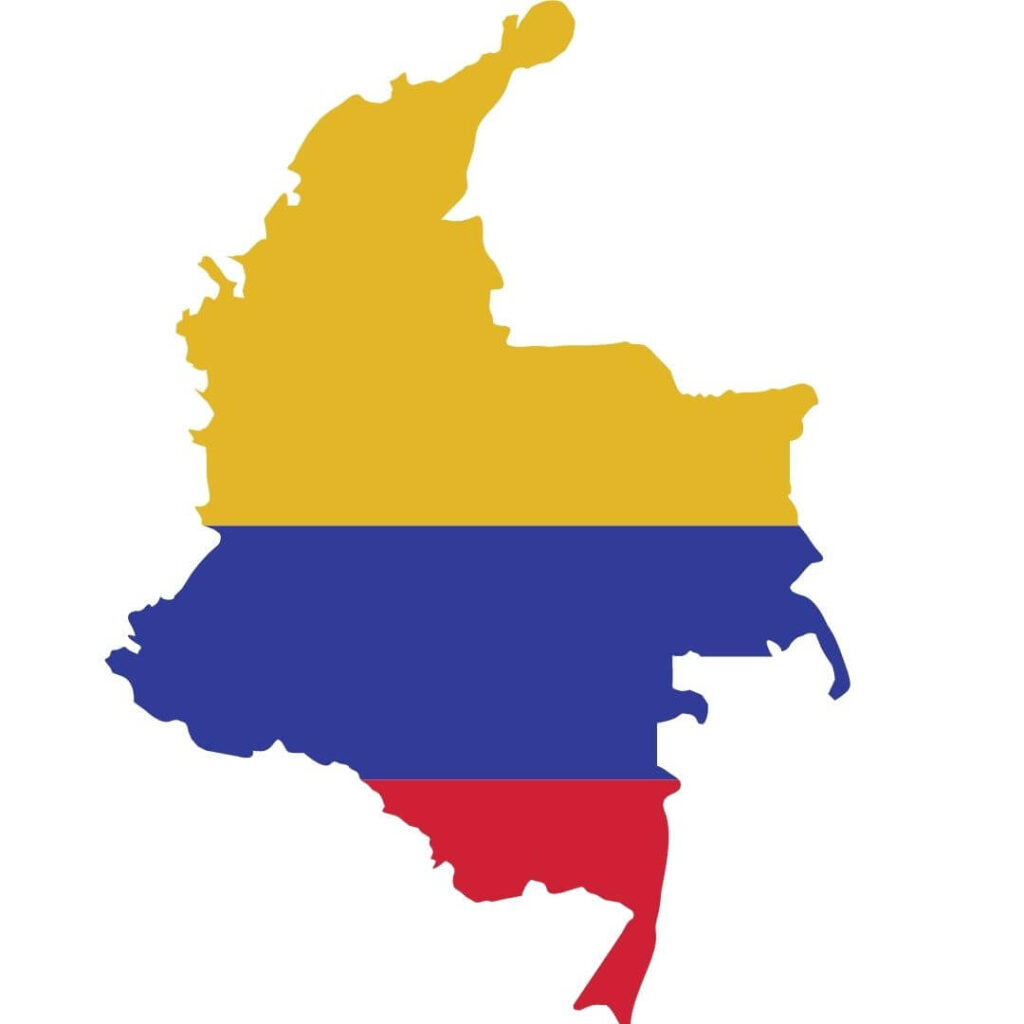 mapa de colombia