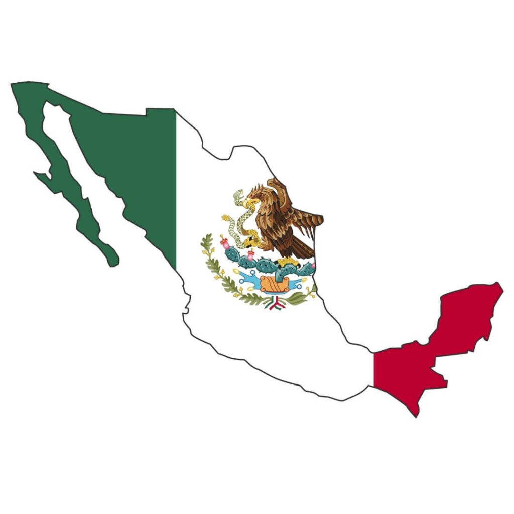 mapa de mexico