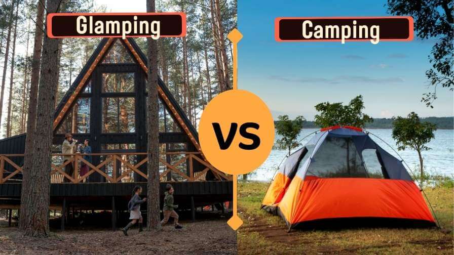 diferencias glamping VS camping