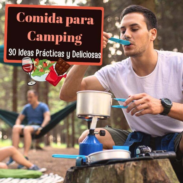 comida para acampar